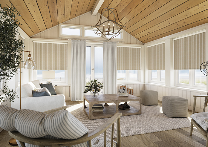 Form Striped, Stone Harbour - Twist&Fit Roller Blind - Image 7